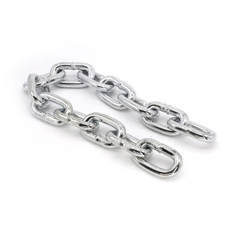 Galvanized Standard UK Type Steel Short Medium Long Link Chain