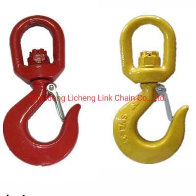 Forged Drop Safety Hoist S322 Swivel Hook with Bearing