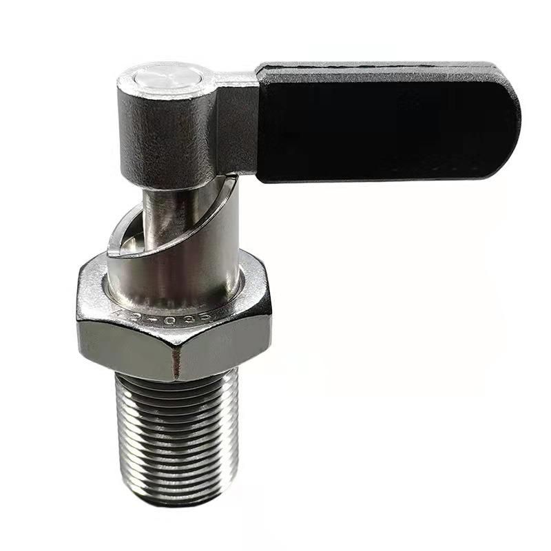 High Precision Retractable Index Plunger of Spring Loaded Indexing Plungers Pin with Hex Collar