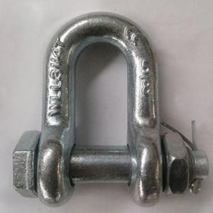 Drop Forged Hot Dipped Galvanized Bolt and Nut U Type Shackle