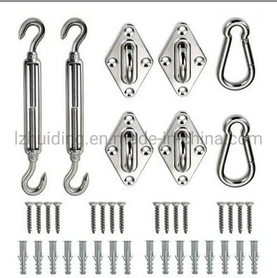 European Type Electro Galvanized Turnbuckle with Hook and Eye