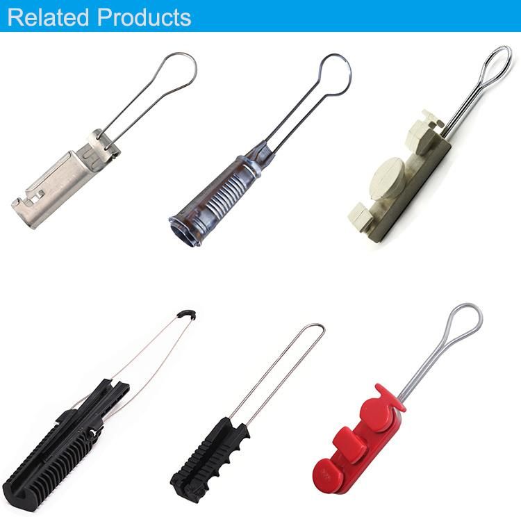 FTTH Accessories Plastic Cable Drop Wire Clamp