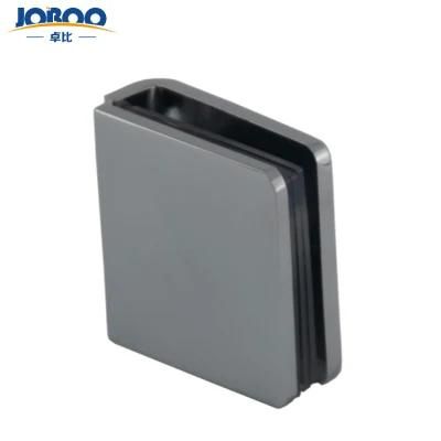 Joboo Good Quality Brass Square Bathroom Accessories Glass Holding Clamp Clips Clip for Glass Door