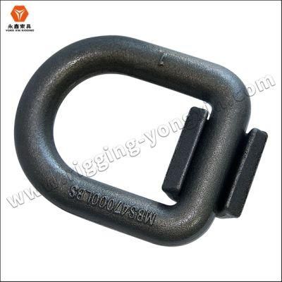 OEM with Straps Alloy Steel Lashing Forging Metal D Rings Hardware