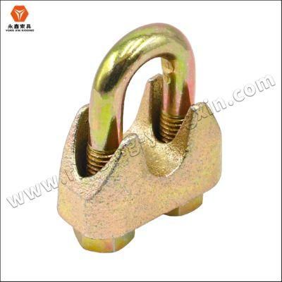 Galvanized Golden Cast Forged Malleable DIN1142 Wire Rope Clip