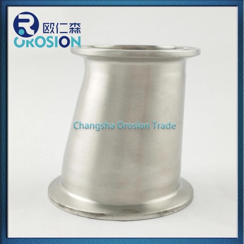 Sanitary Stainless Steel Pipe Fitting Tri Clamp Concentric Reducer