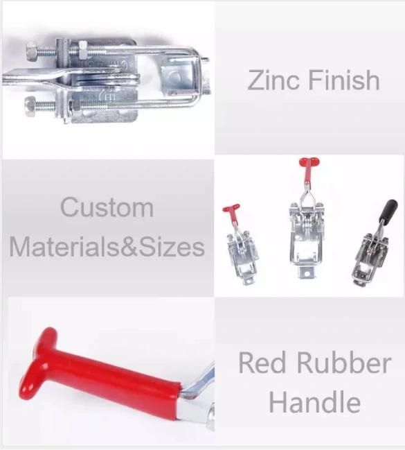 RF 5-1/2"OEM Adjustable Stainless Steel Spring Loaded Toggle Clamp