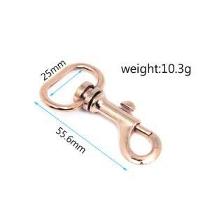 Hot Sale Zinc Alloy Pet Swivel Snap Hook for Leash Collar Bag (HS6002 6009)