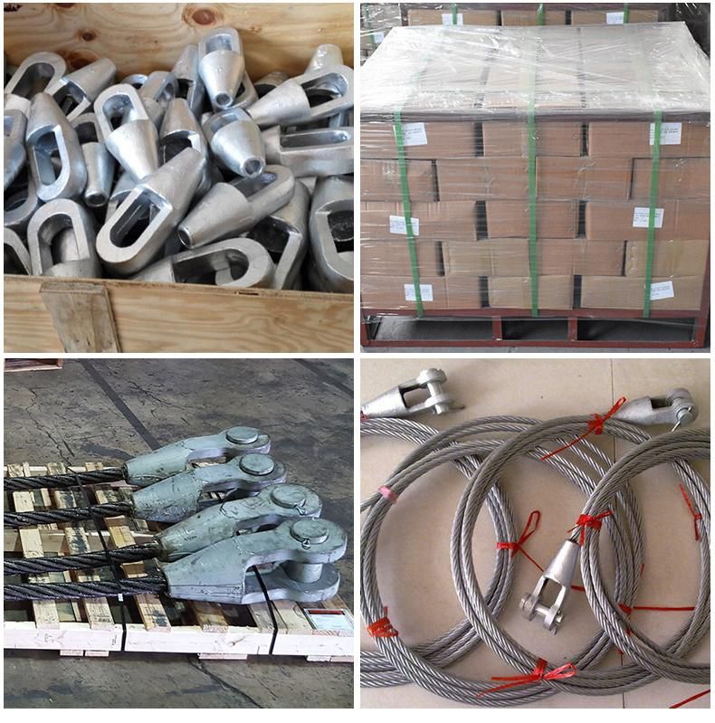 Rigging Hardware Forged Open Type Wire Rope Socket