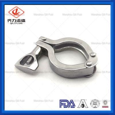 Sanitary Stainless Steel 13mhh Heavy Duty Double Pin Clamp