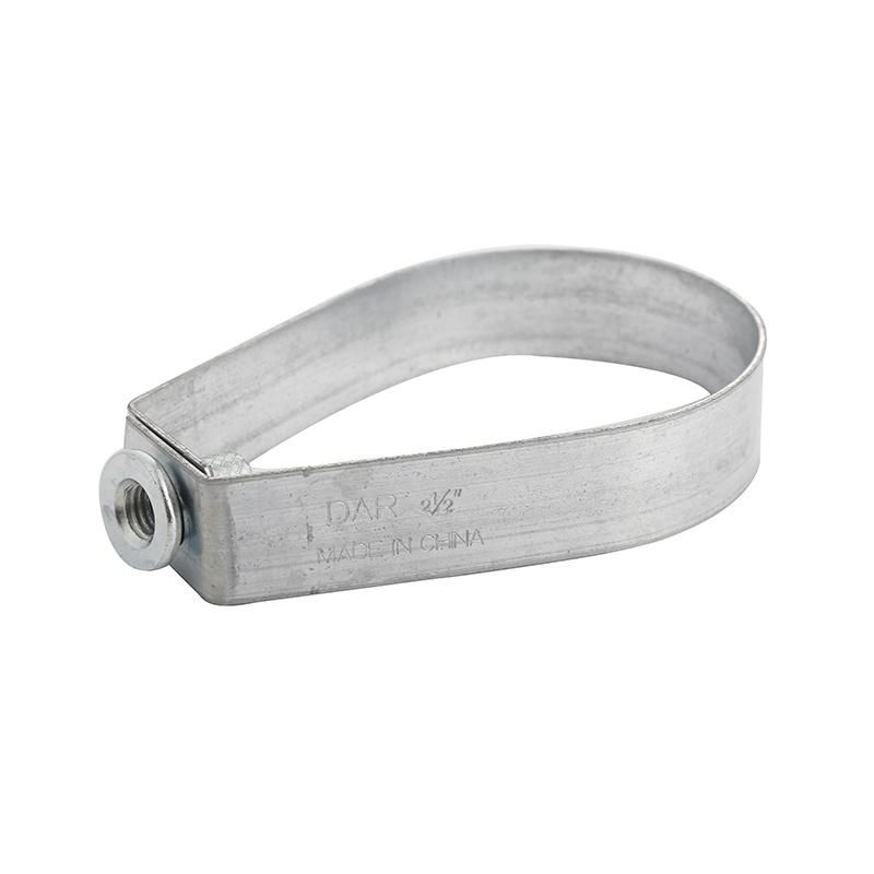 Hardware Carbon Steel Zinc Plated Loop Hanger Pear Pipe Clamps Sprinkler Clamp