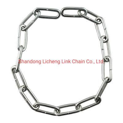 Hardware Galvanzied Welded Steel Long Short Steel Link Chain