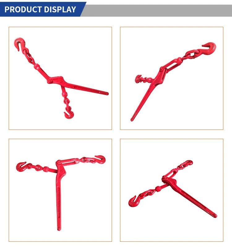 Red Spray Paint Alloy Steel Drop Forged Lever Type Load Binder