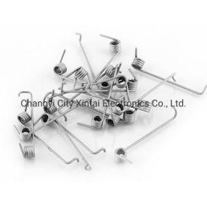 Custom Spring Steel Torsion Spring Black Coating