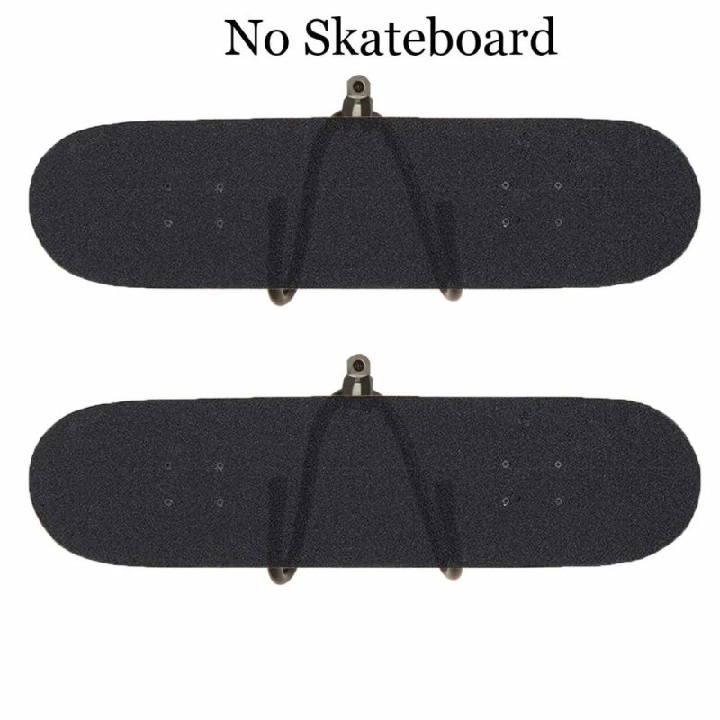 Wall Mounted Flexible Skateboard Storage Rack Display Stand