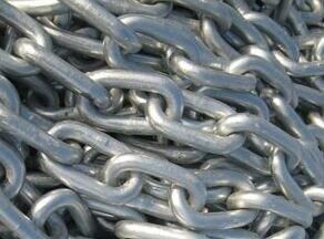 Zinc Plated Chain Offshore Chain Open Mooring Chain
