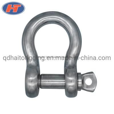 AISI304/316 G2130/2150 Us Type Bow Shackle with Chinese Manufacture