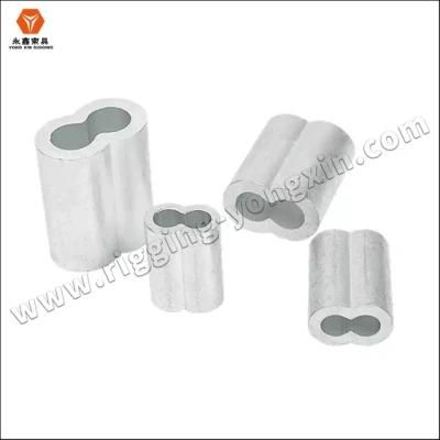 Wire Rope Sling Ferrule Oval Shape 8 Shape Aluminium Sleeve