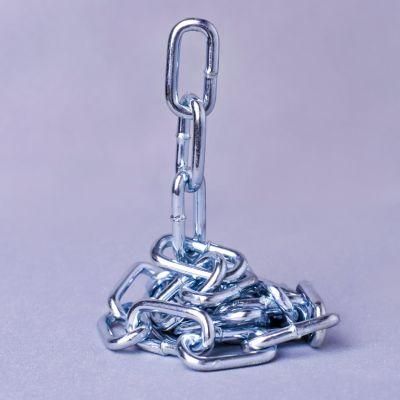 European Type Galvanized DIN764 Medium Open Iron Link Chain