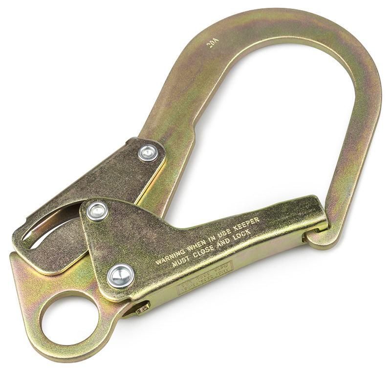 23kn Heavy Duty Forged Steel Stamped Snap Hooks for Safety Harness