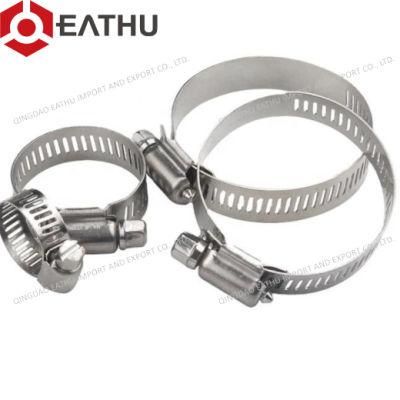 Adjustable Steel Worm Drive American Type Hose Clip/ Hose Clamp