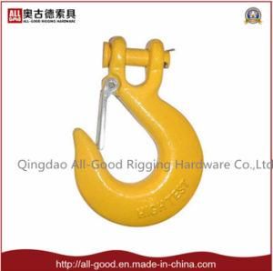 Stainless Steel Drop Forged Galvanized Clevis Slip Hook with Latch