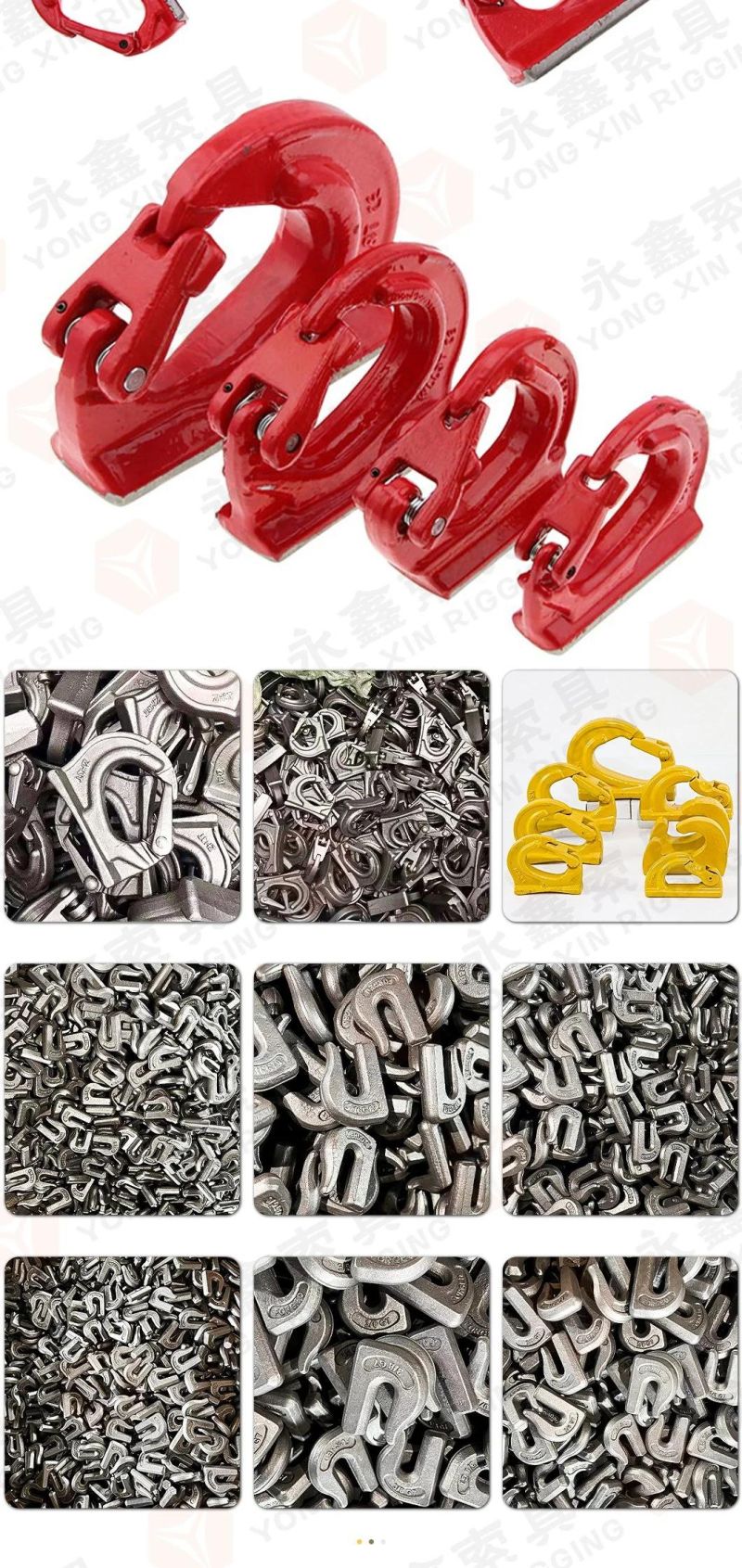 Economic Multifunctional High Grade Weld-on Clevis Chain Weld on Grab Hook