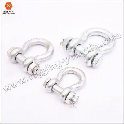 As2741 Grade S Alloy Steel Bow Shackle with Screw Pin