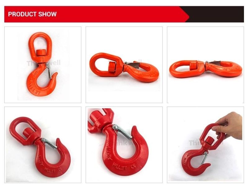 Us Type 322A Forged Swivel Hook with Latch