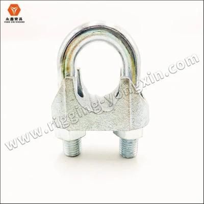 Electro Galvanized DIN741 Malleable Wire Rope Clip for Wire Rope