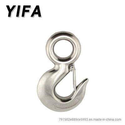 Stainless Steel Eye Slip Hook with Latch