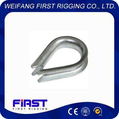 U. S. Type Galvanized Thimble for Wire Rope Loop