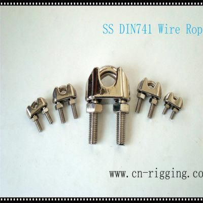 Wire Rope Clamp for Rope Loop Stainless Steel DIN741