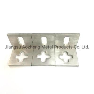 Various Specifications Aluminium Alloy Accessories Angle Used to Match for Wall Fixing System Aluminum Profile