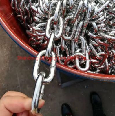 Ordinary Medium Ele-Galvanized Iron Steel Link Chain
