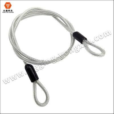 Stainless Steel Wire Rope Sling Loop Swaged with Thimble and Ferrule Stainless Steel Cable