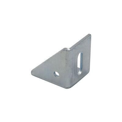 China Wholesale 40X40 Steel Corner Bracket in Zinc Plated Used to Install The Panel for Aluminum Extrusion Profile 25 30 40 45