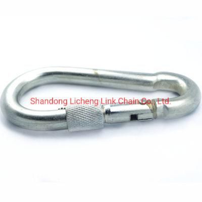 Alloy Metal Spring Snap Hook for Climbing