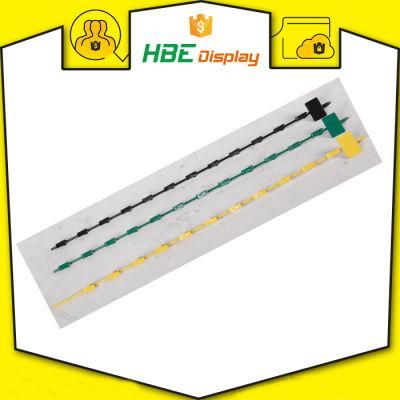 Sales Promotion Supermarket Metal Hanging Merchandising Clip Strips