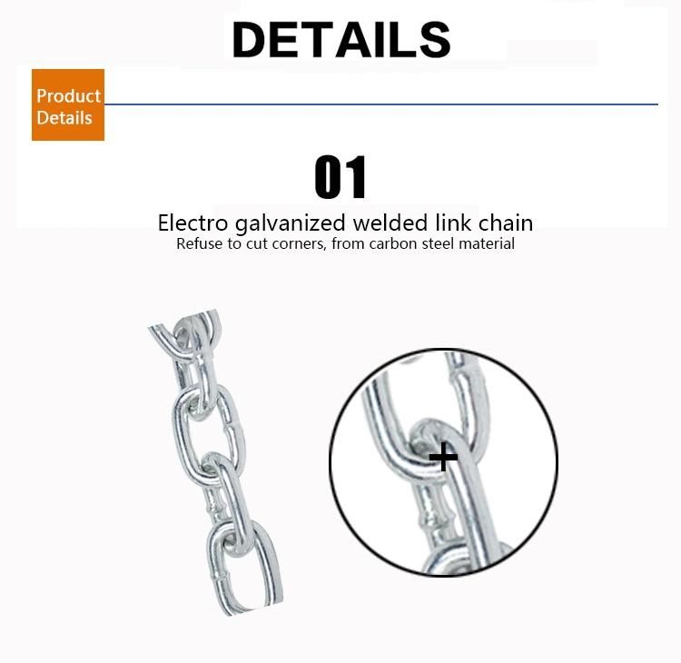 Hot DIP Galvanized High Quality Chain Link Lifting Link Chain