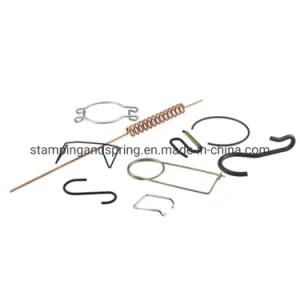 Custom Wire Forming Bending Springs Golden Wire Forming for Computer Keyboard Spring
