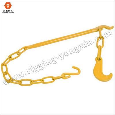 Lashing Chain Tension Lever Load Binder with Links and Hooks