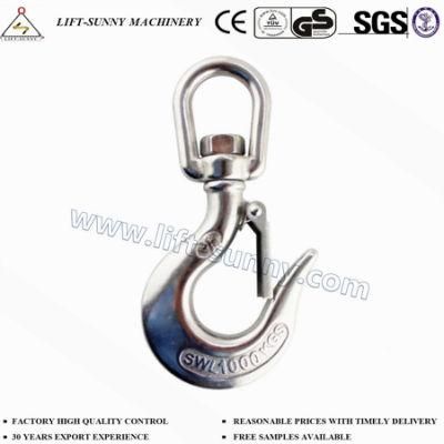 322 Stainless Steel 304/316 Eye Swivel Hoist or Crane Hook