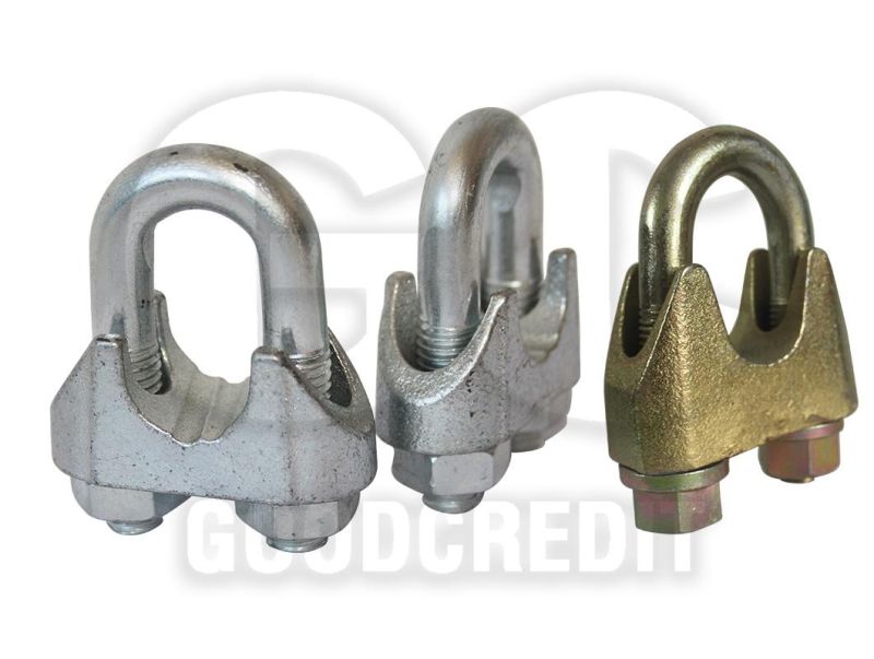Zinc Plated Hot DIP Galvanized U. S. Type Drop Forged Carbon Steel Wire Rope Clip
