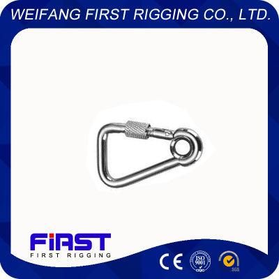 Oblique Angle Snap Hook with Eye and Screw
