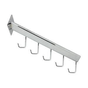 Metal Wall Mounted Waterfall Display Hanger with Small Hooks