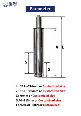 Made in China Pneumatic Lid Stay Lockable Gas Spring