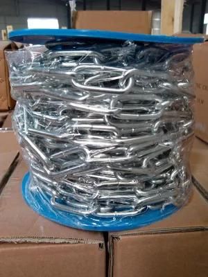 Ordinary 6mm Long Link Welded Chain Produced in Linyi Factory