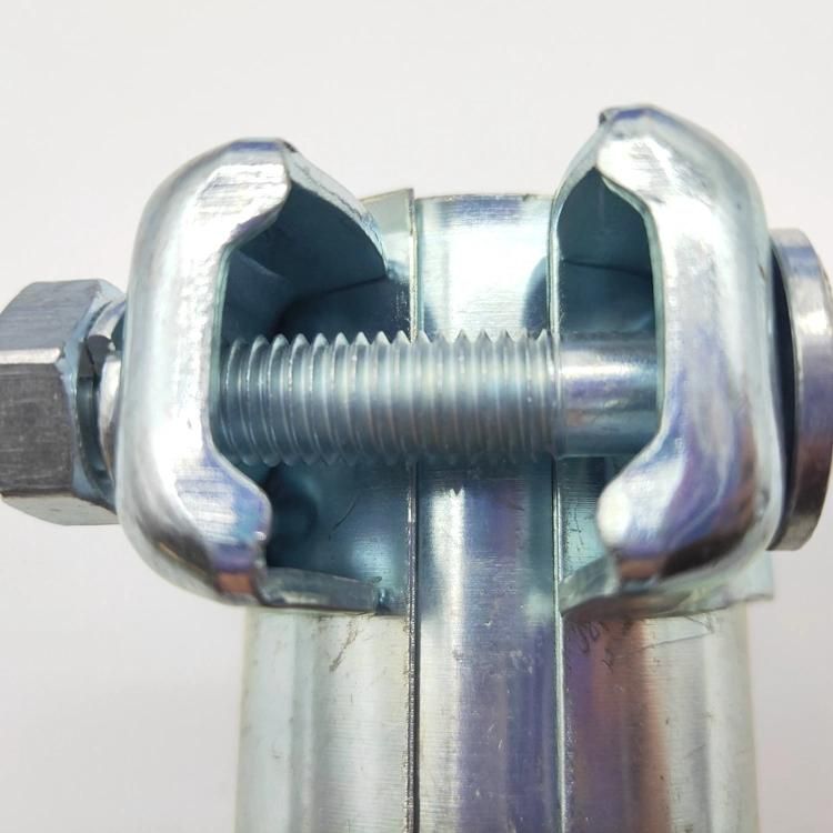 Exhaust Silencer Galvanized Steel Clamp Connector for Tube Pipe