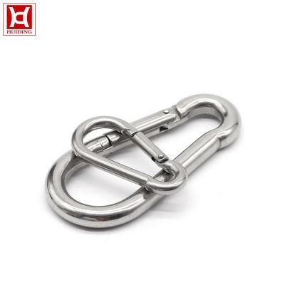 Widely Used 304 Stainless Steel Snap Hook Carabiner